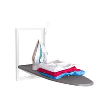 Xabitat Wall Mounted Ironing Board | 36.2" X 12.2" Compact Mount Fold Down Ir...