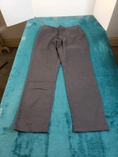 Eddie Bauer Pants Sz 2 Womens Gray Mid Rise Stretch Chino Straight Curvy NWT