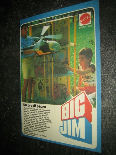 Mattel Big Jim Petit Fascicule Publicitaire 100% D'origine
