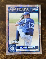 2011 Playoff Contenders Prospect Tickets Crystal Collection /299 Michael Fulmer