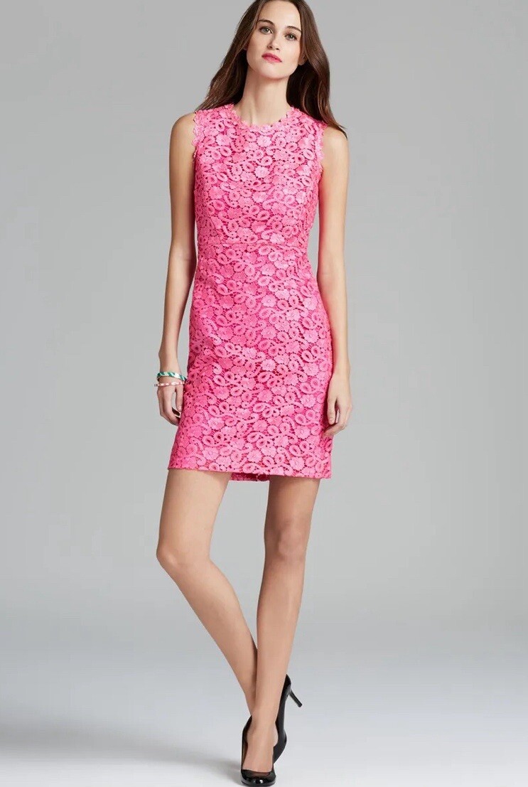 kate spade pink lace dress Kate Spade Pink Floral Dresses