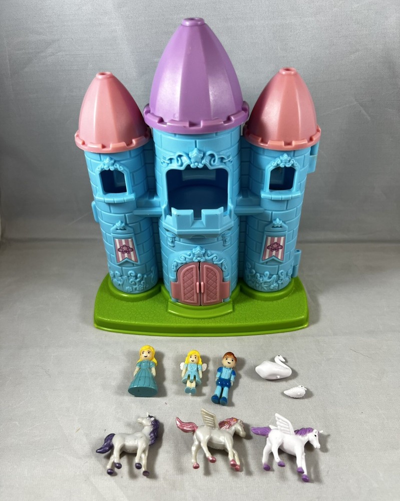 Polyfect Tiny Dream Castle Prince Princess Fairy Horses Swans Polly Pocket Type