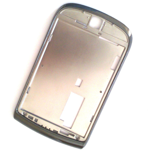 Blackberry 9800 Torch Front Bezel housing screen surround Grey gun metal Genuine - Picture 5 of 12