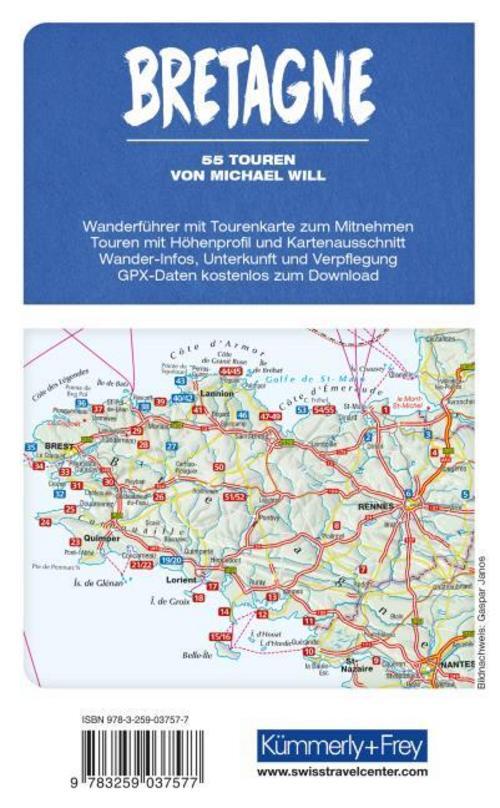Thumbnail - Bretagne Wanderführer Michael Will