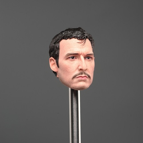 1/6 Male Man Pedro Pascal Mandalorian Head Sculpt Fit 12inch Action Figure Body - Picture 7 of 9