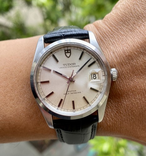 1969 Vintage Tudor Prince Oysterdate Automatic Watch 34mm By Rolex SERVICED  7206 | eBay