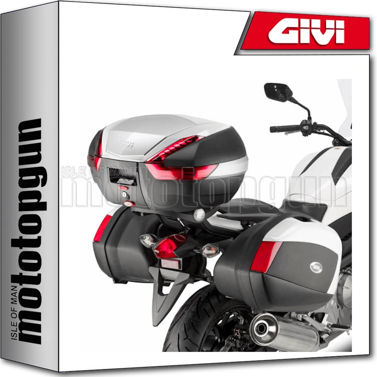 Support GIVI 1111KIT - Pièce De Fixation Pour Accessoires Moto - À Monter Par Un Professionnel Ou Personne Compétente