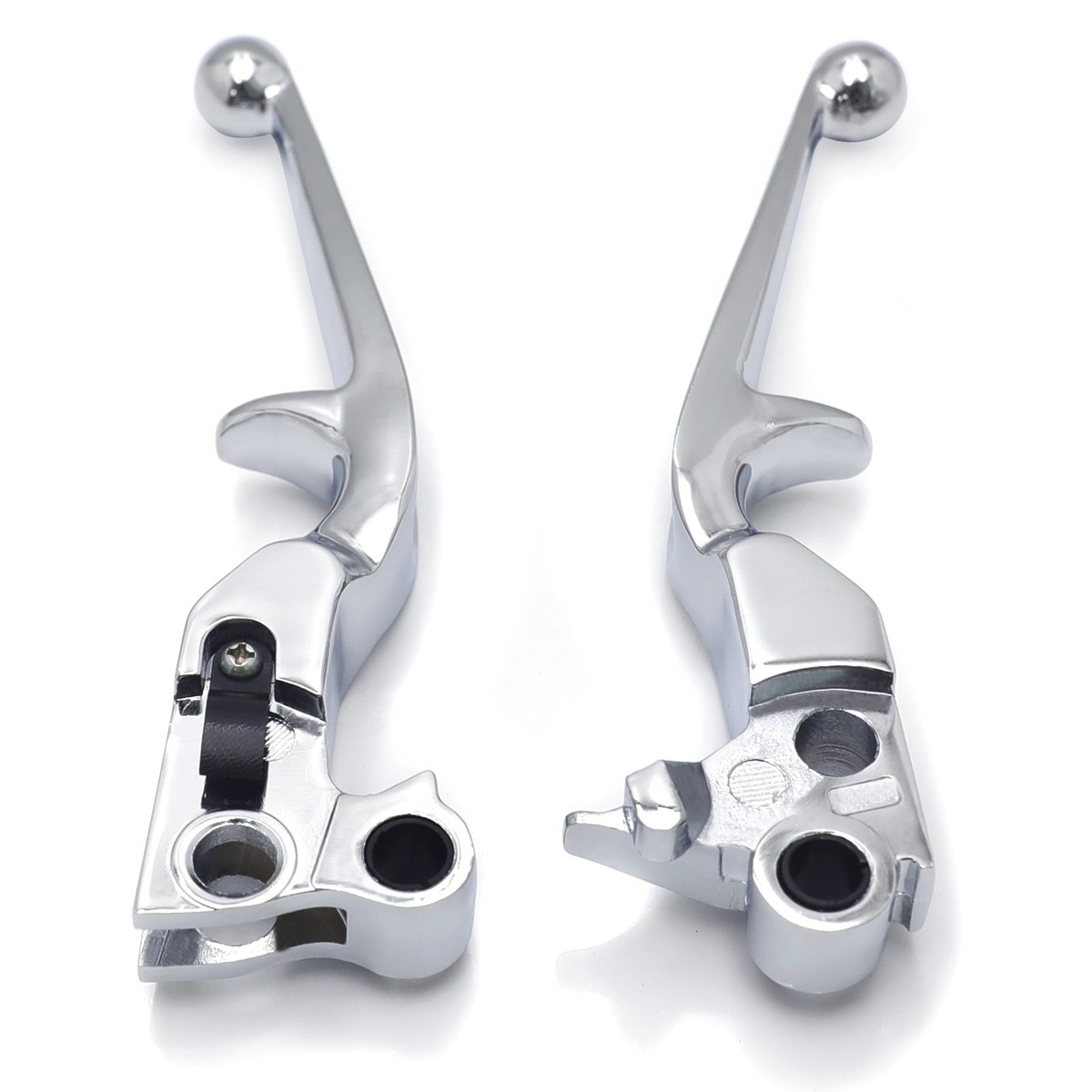 Motorrad Bremshebel Chrom Schädel - Für Harley Davidson Modelle