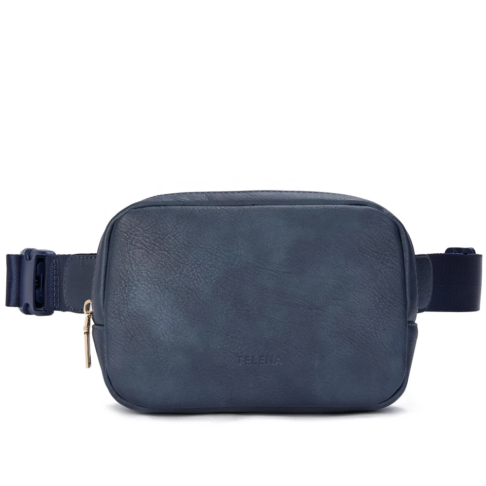 Leather Belt Bag for Women Fashionable Fanny Packs Cross Body Bag Waist Pack ...