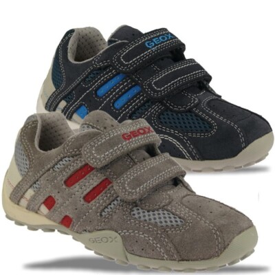 GEOX SNAKEBOY Leder Halbschuh Sneaker 2 Farben Gr.26-41