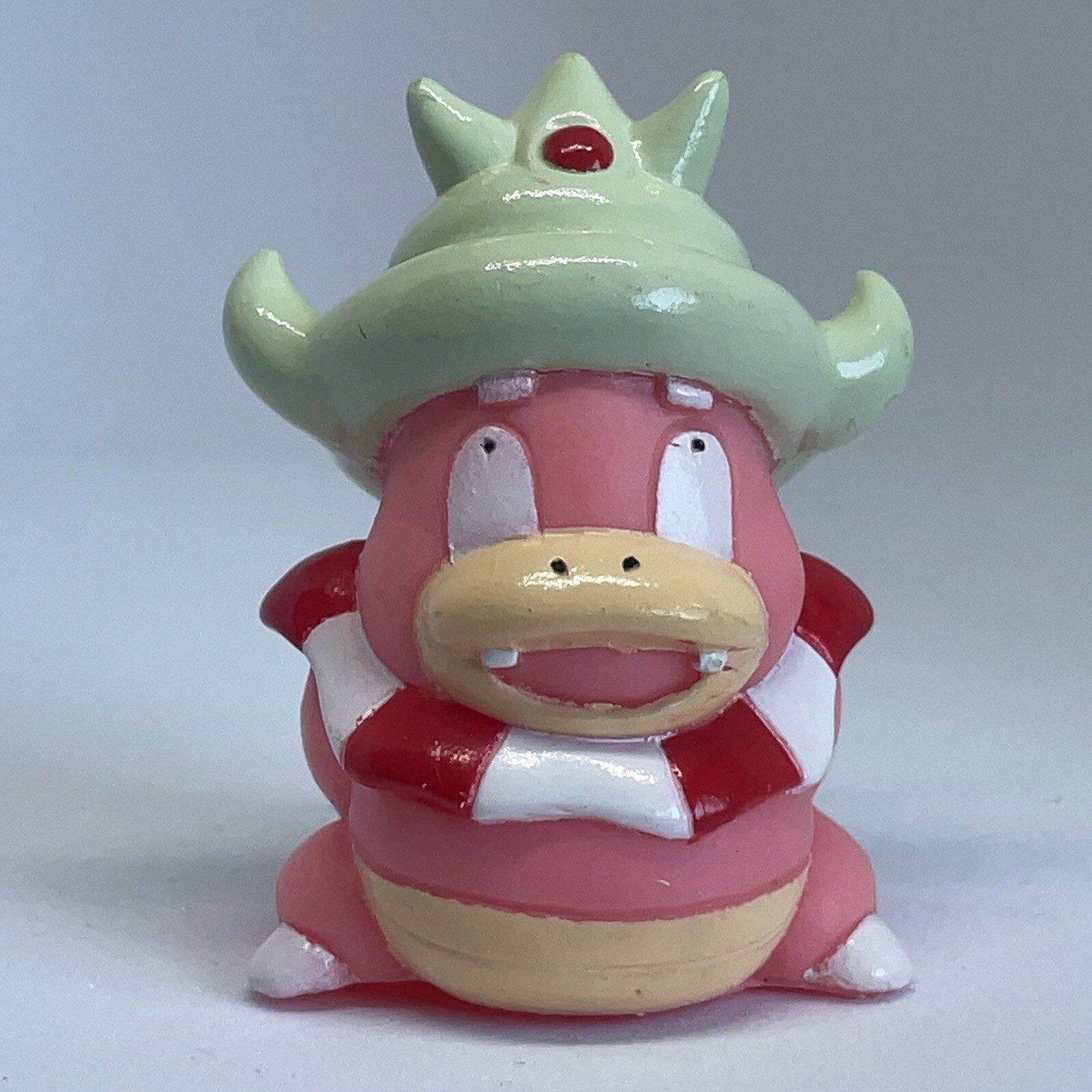 Slowking Pokemon Finger Puppet Figure Bandai Vinyl Toy Nintendo Japan