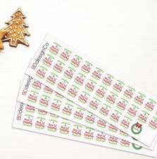 32 Christmas Countdown Planner Stickers for All Types of Planners
