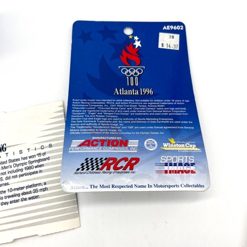 Atlanta 1996 Olympic Collectibles: Medallions, Car, Bandage Tin memorabilia - Picture 7 of 7