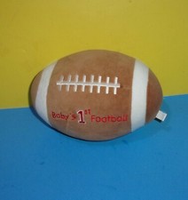 Koala Baby Babys 1st Football Plush Chime Rattle Stuffed Toy 9" Long