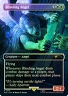 MTG FOIL Blinding Angel Doctor Who Secret Lair Borderless  - Secret Lair #
