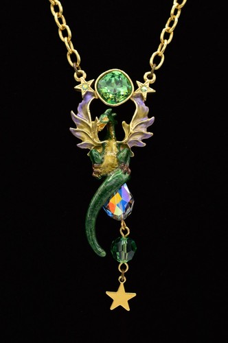 Kirks Folly Vintage Necklace Dragon 