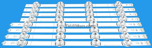 Ersatz Hintergrundbeleuchtung Array LED Streifenleiste LG 42LB580V 42LB5500 42LF580V 42LB650V - Bild 1 von 6
