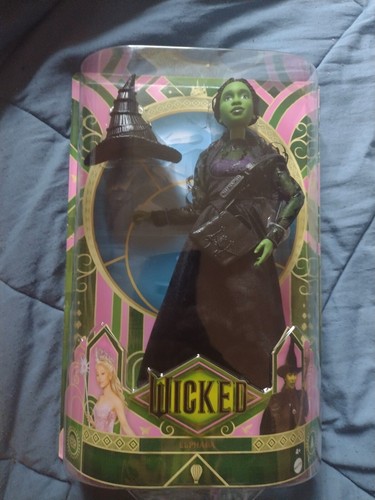 Poupée Mattel Wicked - Elphaba Qui Chante - Édition Avec Erreur D'URL (MISPRINT)