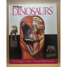 A Look Inside Dinosaurs Book Unique First Visual Reference Kids Learning
