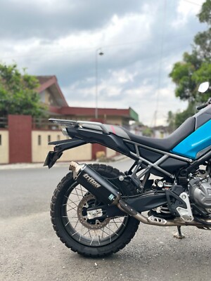Für CF-Moto 450MT Ibex 450 2024-2025 Modifizierte Endschalldämpfer Slip On Au...