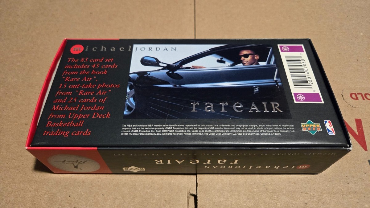 COMPLETE IN BOX Michael Jordan Rare Air Golf Ball Trading