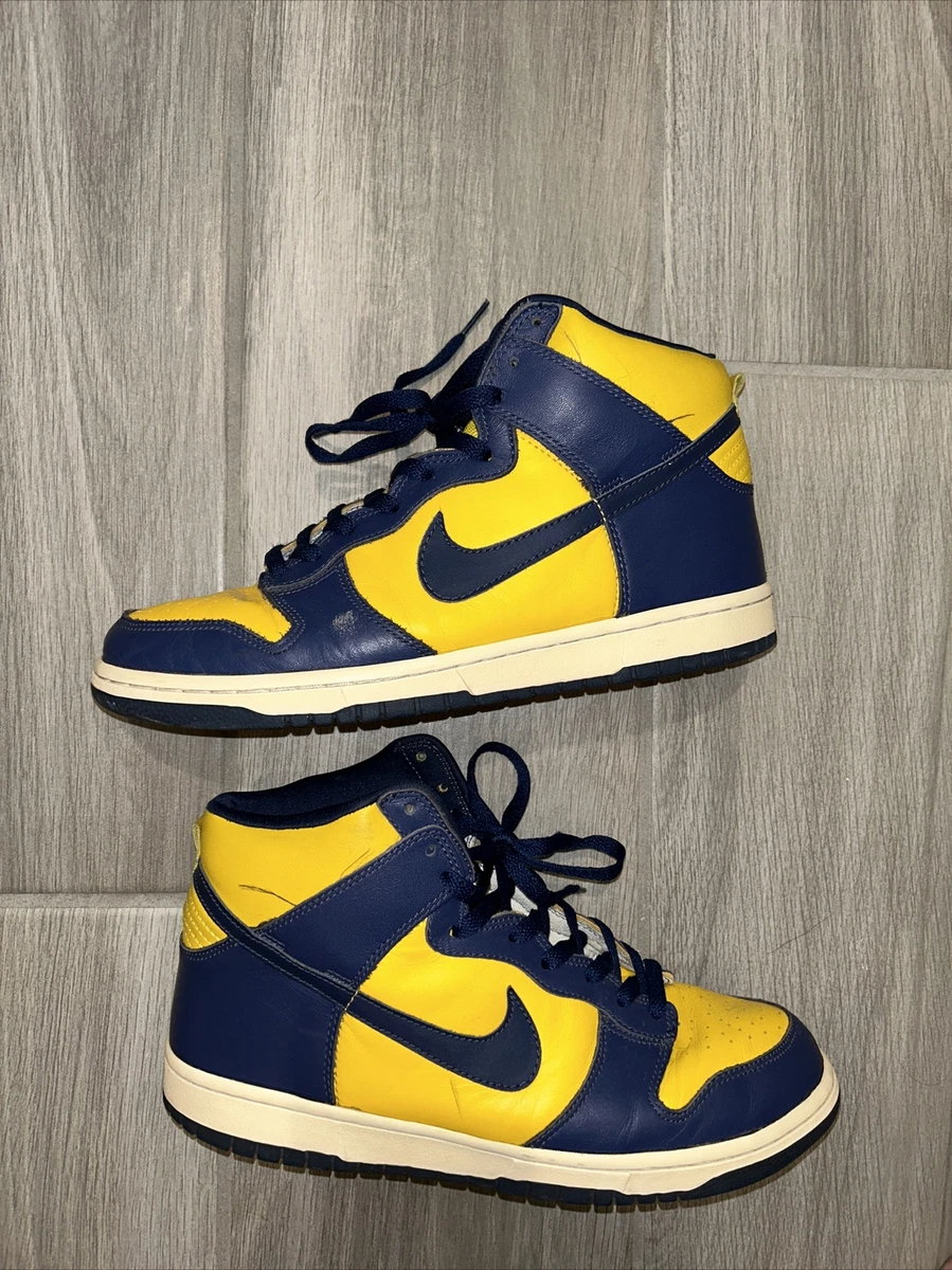 Nike Dunk 2003 High Michigan for Sale | Authenticity Guaranteed | eBay