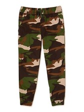 Wonder Nation Boy's Camo Jogger Pants, Size 10-12 - FREE SHIPPING
