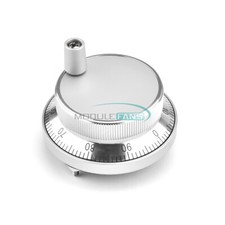 Handwheel CNC Pulser 60mm 5V 4Pin / 6Pins Manual Pulse Generator Rotary Encoder