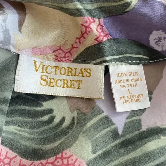 UNDERCOVER Abito Victoria’s Secret G Label SETA floreale slip vintage chemise