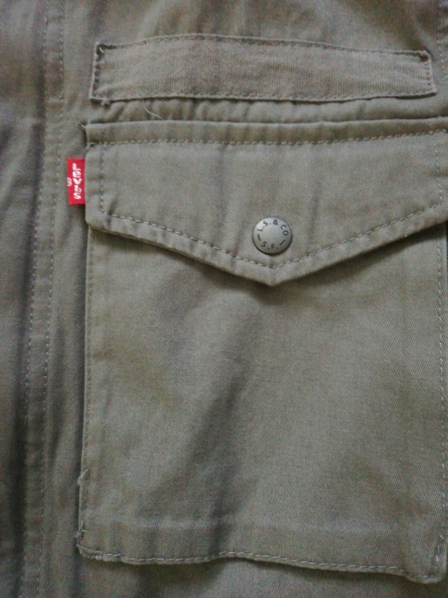 NEW LEVI'S LM9MC766 CHA MEN'S SMALL 4-POCKET LOGO-PRINT NEW LEVI'S LM9MC766 CHA MEN'S SMALL 4-POCKET LOGO-PRINT