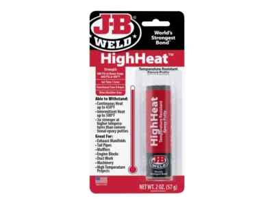 J-B Weld 8297UK HighHeat Industrielle Stärke Produkt Epoxid Knetmasse 57 GM