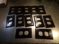 Leviton Duplex Receptacle Cover Outlet Wall Plates, Lot of 12 FREE SHIPPING 