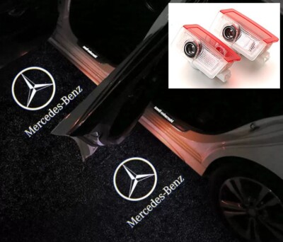 2x für Mercedes W176 W177 W246 W247 W205 W212 W213 LED Laser Projektor Türlicht