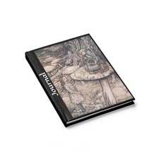 Alice Meets The Caterpillar, Hardcover Journal, Arthur Rackham, 1907