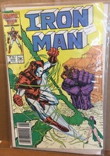 Iron Man #209, 1986, G/VG, Morgan Le Fey, Werewolf By Night