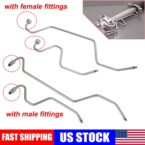 For 07-2014 Tahoe Yukon Escalade Rack & Pinion transfer lines Hard lines on rack