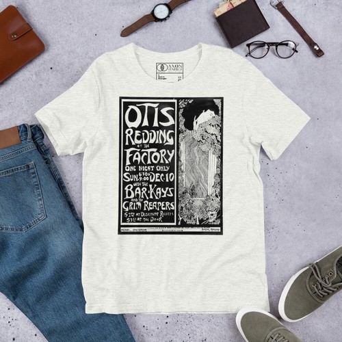 Unisex Graphic Otis Redding Concert t-shirt - Picture 6 of 7