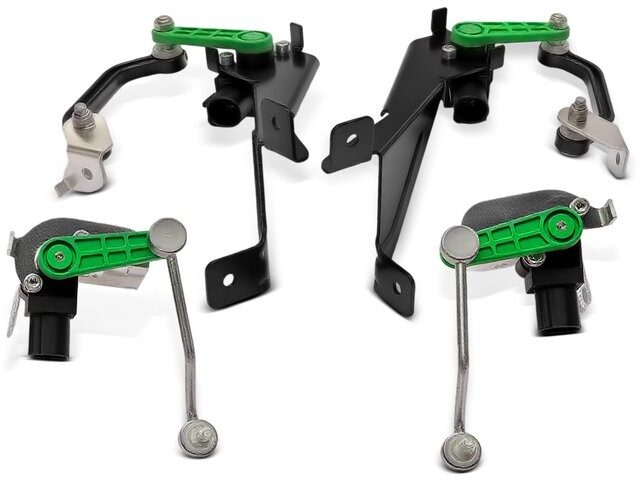 For 2008-2012, 2014-2015 Audi R8 Suspension Ride Height Sensor Set APR 61495PKPY