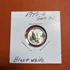 1945 S Mercury Dime Gem BU