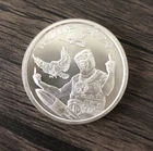 Trump 1 OZ .999 Silver Shield Collection Round Coin Maga Middle Fingers 2020 BU