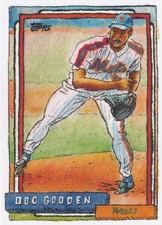 DWIGHT DOC GOODEN TOPPS SHOEBOX TREASURES BY ANDY FRIEDMAN BASE METS #80 2025 25