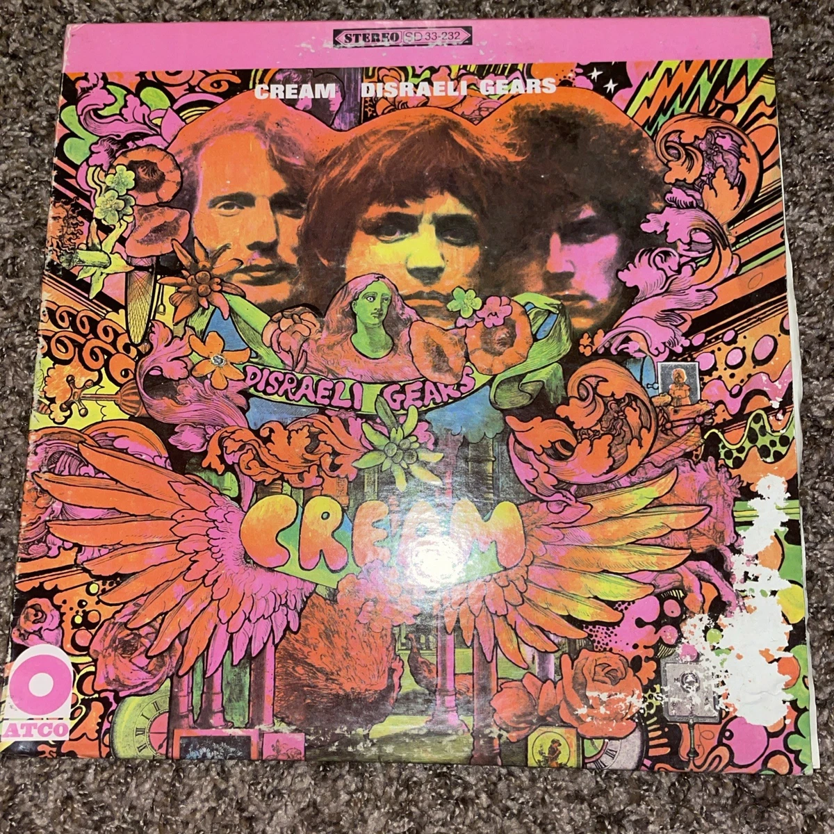 CREAM DISRAELI GEARS レコード　輸入盤 Cream Disraeli Gears for sale | eBay