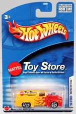 Hot Wheels Mattel Toy Store 1956 Ford Truck - G6081 NRFP 2004 Yellow/Red 1:64
