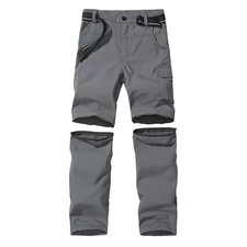 Boy s Casual Quick Dry Outdoor Pants Hiking Climbing Convertible Trouser ' Ca...