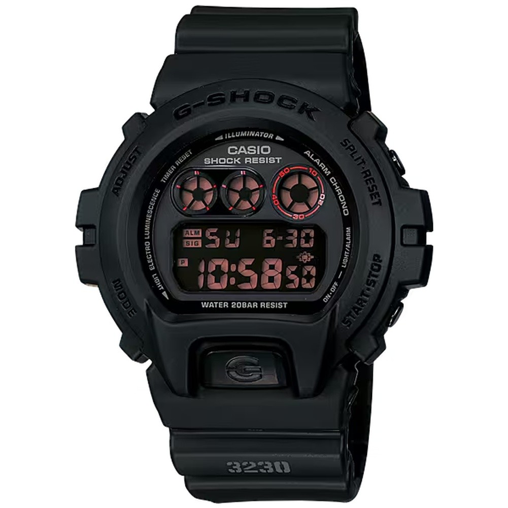 CASIO Men's G-Shock Military Concept Black Digital Watch (DW6900MS-1CR)