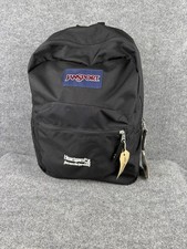 JanSport Cross Town Backpack Black 1587 Cu In Lightweight School Backpack