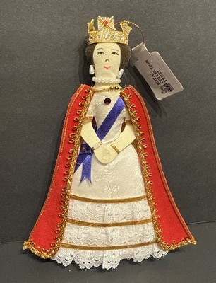 Royal Collection Ornament Queen Victoria - With Original Tag - 7  Tall