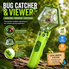 Bug Catcher & Viewer with Magnifier Kids Outdoor Insect Observation Learning Toy