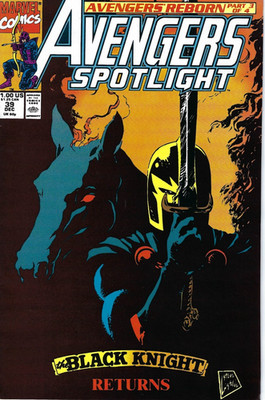 Avengers Spotlight #39 (December 1990) Marvel Comics