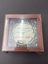 Sudberry House Walnut Clock Wall Art Display 6.25 Square Frame/Parts. SEALED
